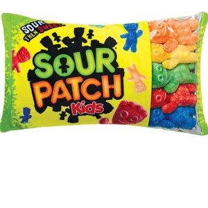 iScream Sour Patch Kids Pillow Set Plush 5 Candy Plushes inside TikTok Viral